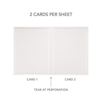 White Pearl Border All Purpose Blank Cards Gartner Studios Cards - All Purpose 60023