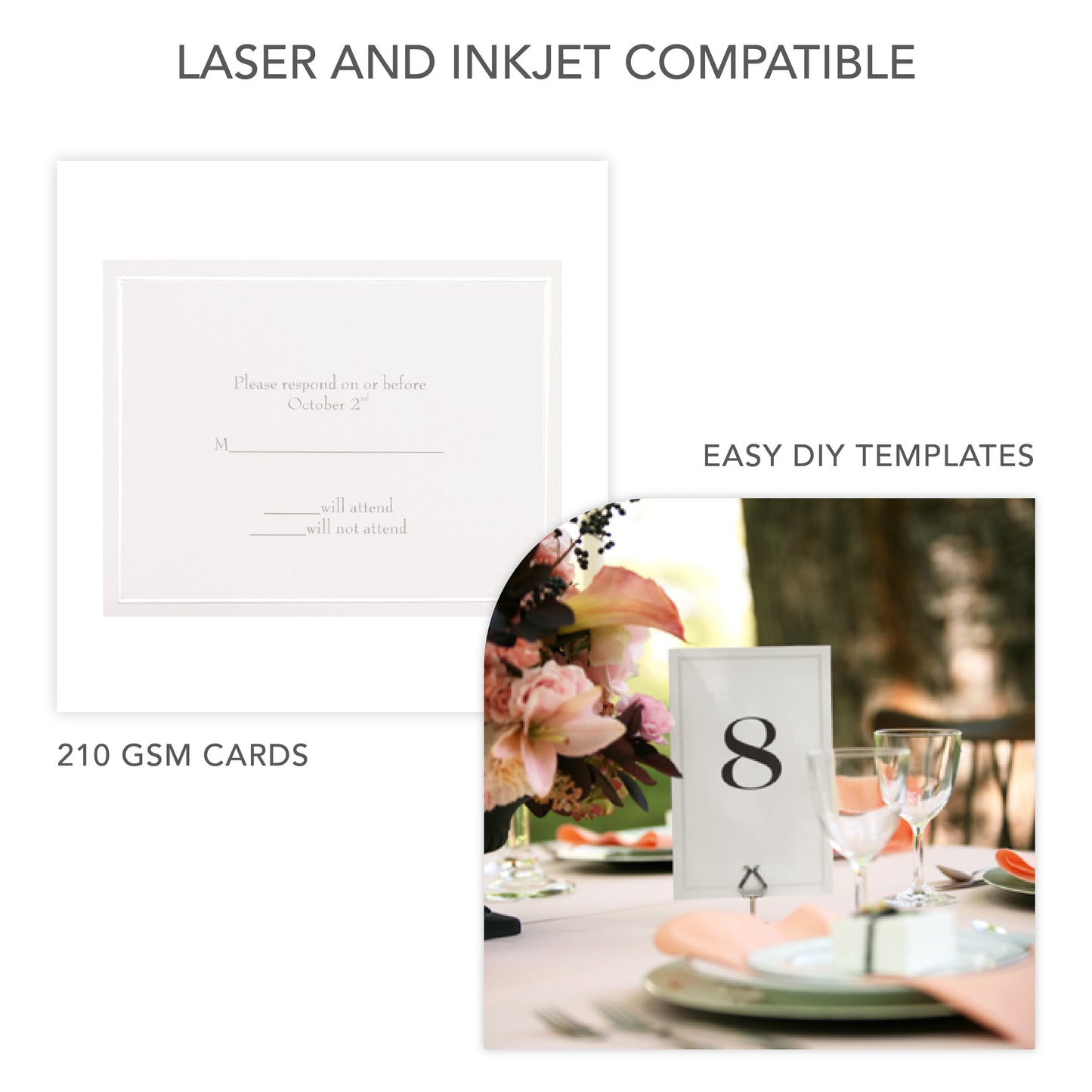 White Pearl Border All Purpose Blank Cards Gartner Studios Cards - All Purpose 60023