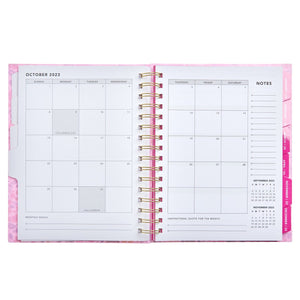 2023 - 2024 Monlthly + Weekly Planner - Bright Painted Floral Gartner Studios Planner 99617