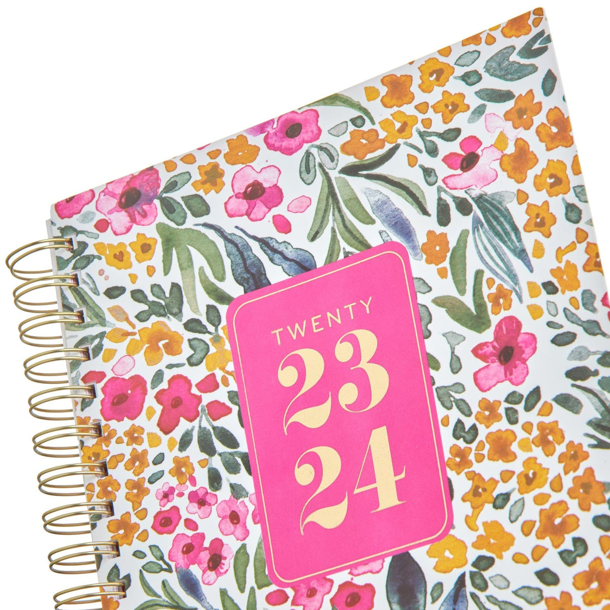 2023 - 2024 Monlthly + Weekly Planner - Bright Painted Floral Gartner Studios Planner 99617
