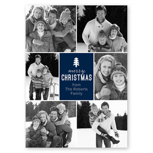A Merry Christmas Holiday Card Cobalt Gartner Studios Christmas Card 95457