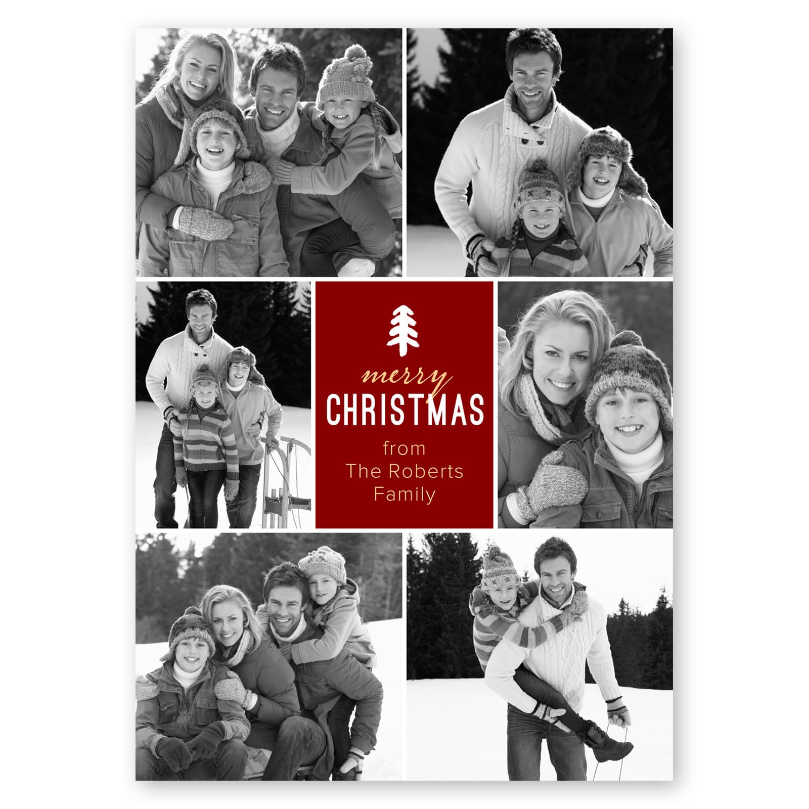 A Merry Christmas Holiday Card Red Gartner Studios Christmas Card 95457