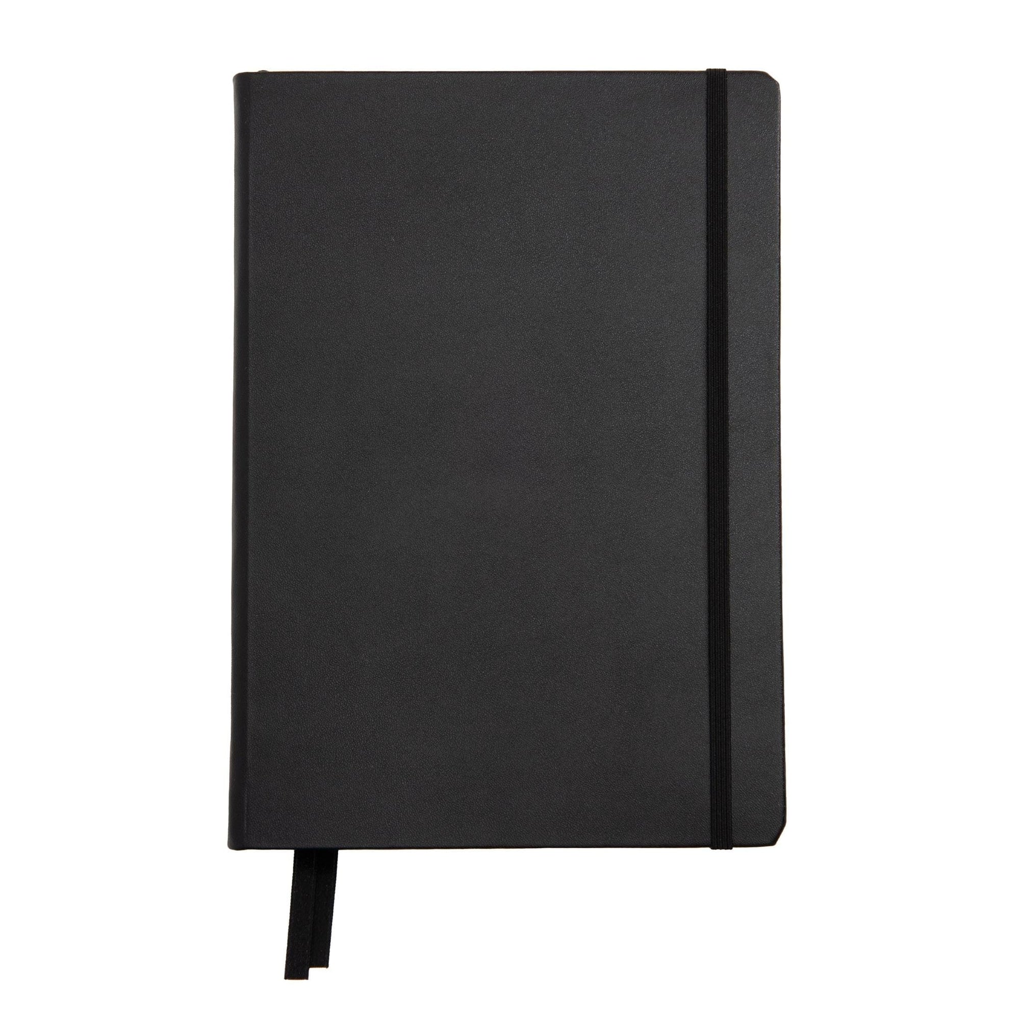 A5 Hardcover Journal - Vegan Leather Black russell+hazel Journal 59922