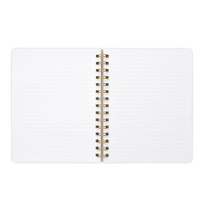 A5 Spiral Bookcloth Notebook - Pom russell+hazel Notebook 55754