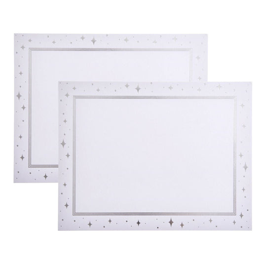 Abstract Stars Foil Certificate Paper - 15 Count Gartner Studios Certificate Paper 97184