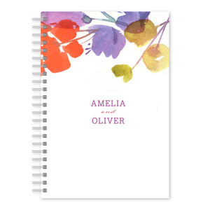 Artistic Floral Custom Notebook Lavender Gartner Studios Notebooks 97509