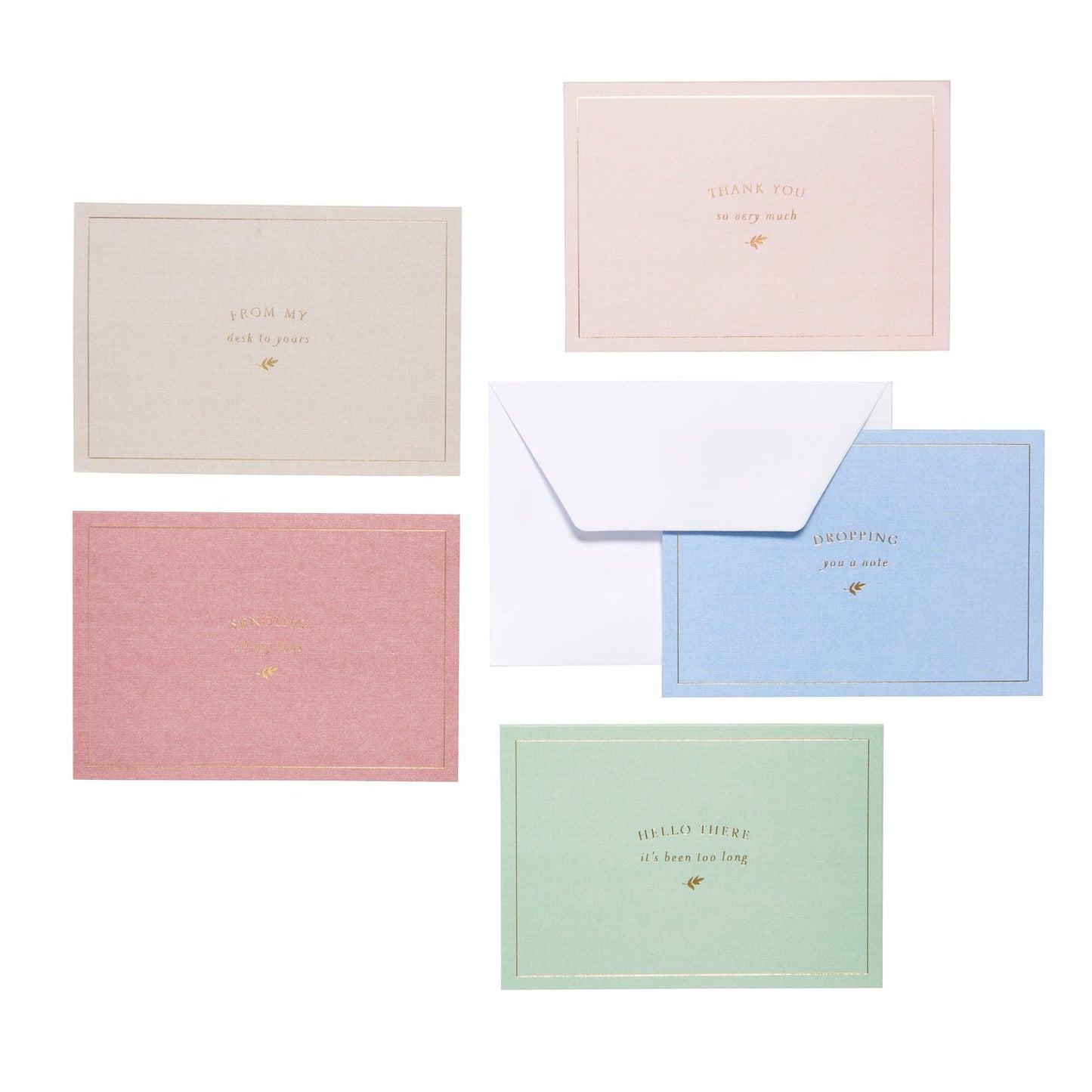 Assorted Sentiment Note Cards - Set of 50 Gartner Studios Cards - Thank You 94145