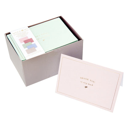 Assorted Sentiment Note Cards - Set of 50 Gartner Studios Cards - Thank You 94145