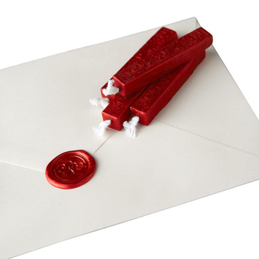 Metallic Envelope Sealing Wax Bundle with Stampers