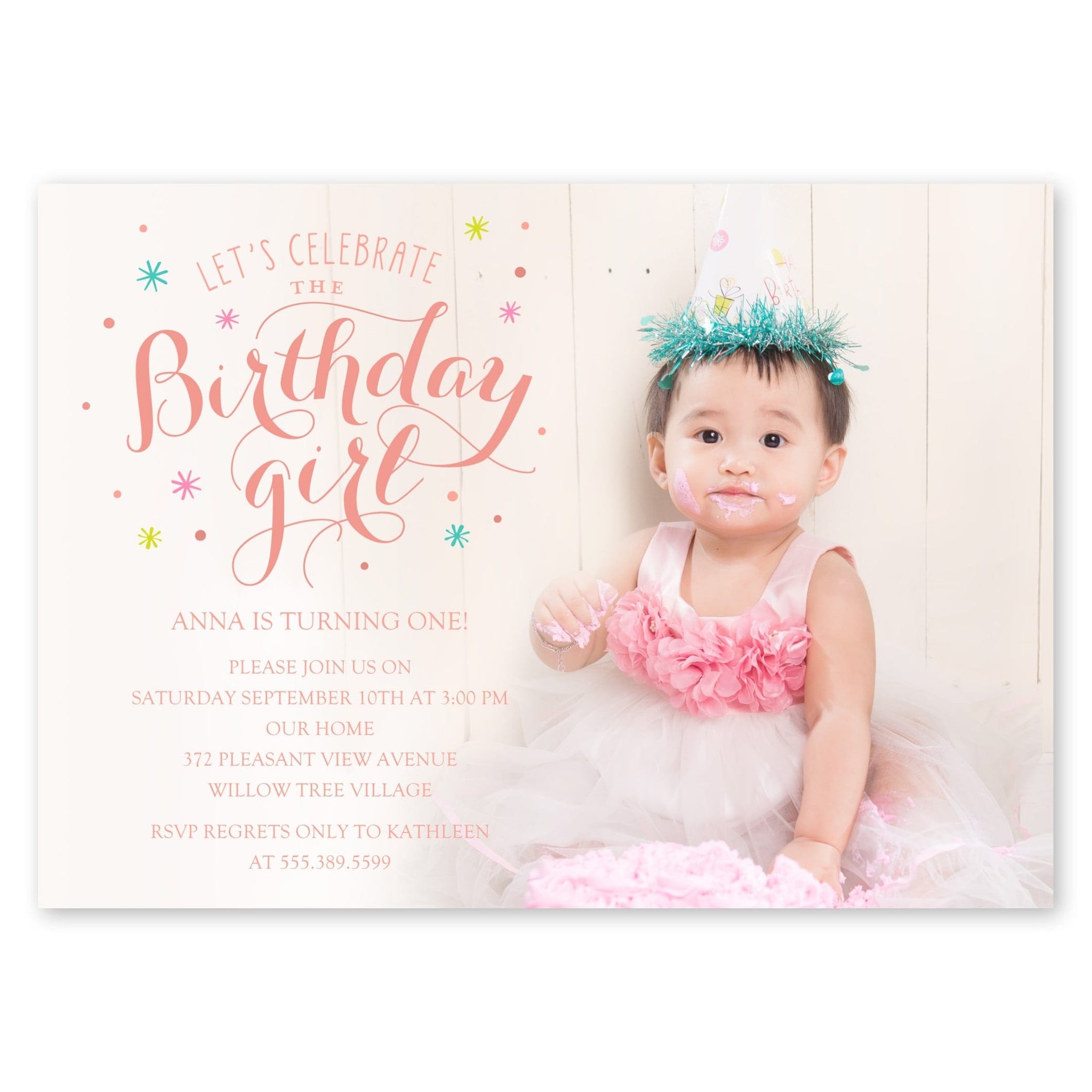 Birthday Girl Birthday Invitation