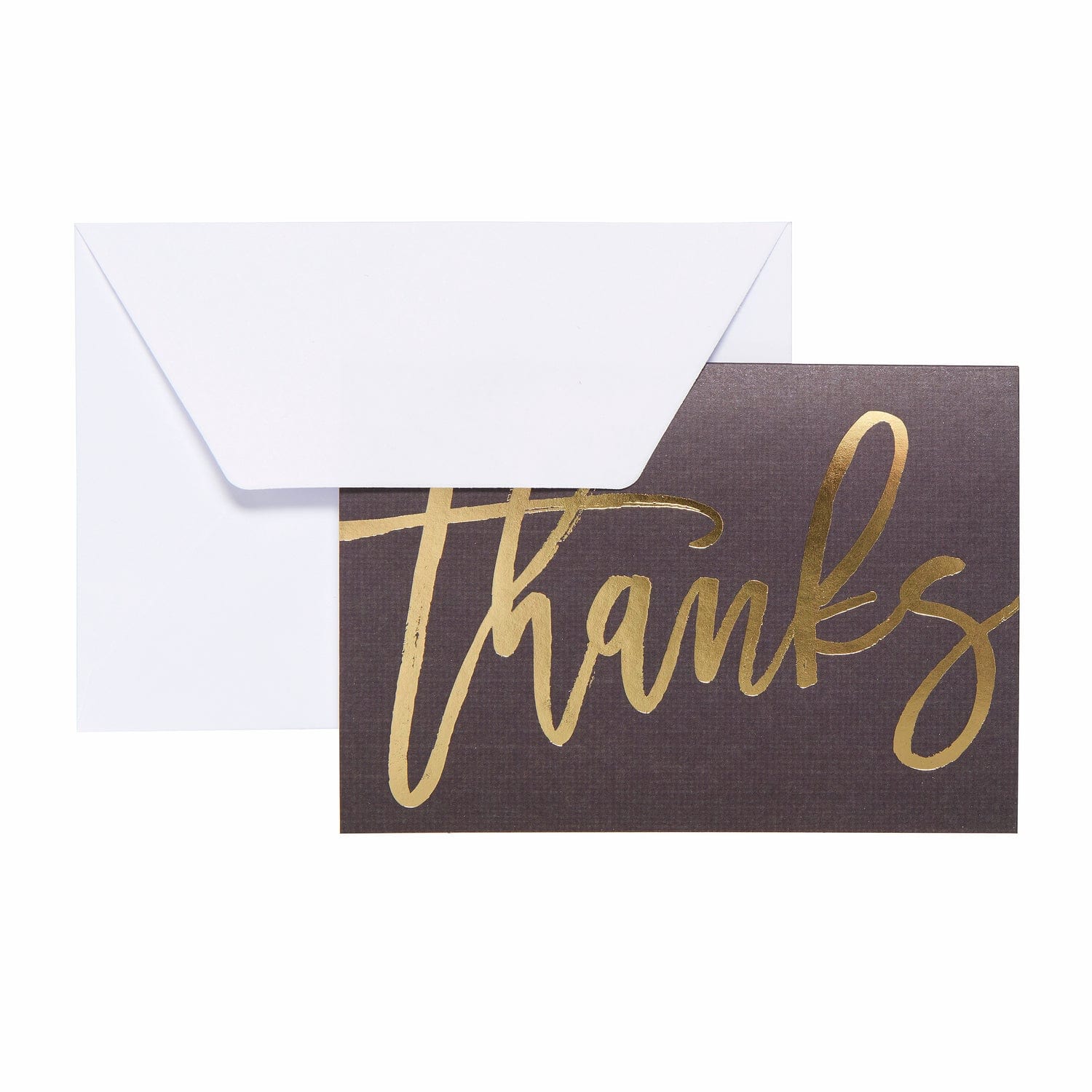 Black Linen Thank You Cards - Set of 50 Gartner Studios Cards - Thank You 94143