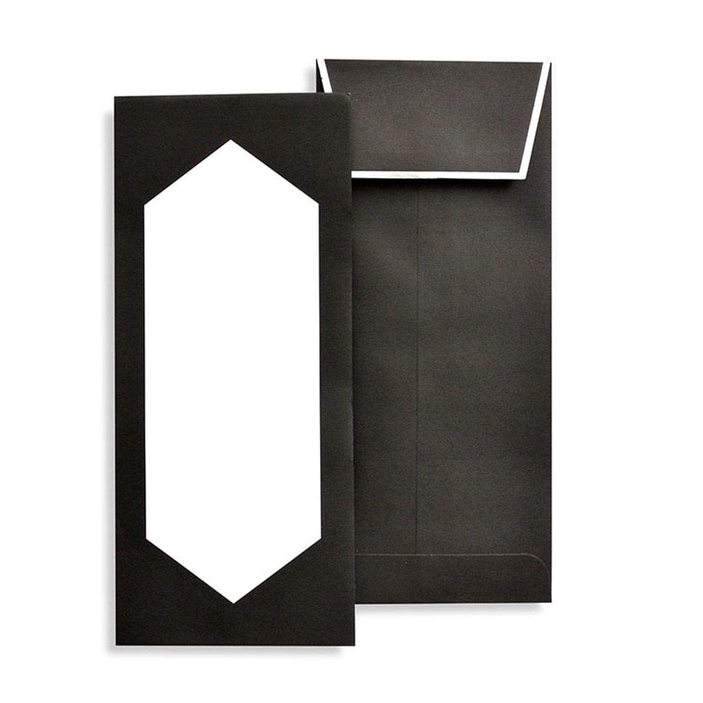 Black &amp; Silver Foil #10 Envelopes - 20 Count Gartner Studios Envelopes 27512