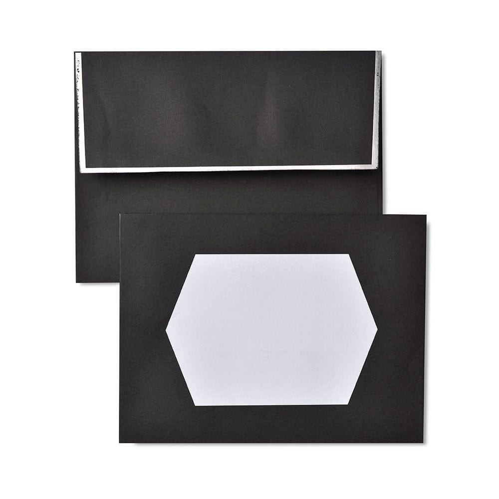 Black & Silver Foil A2 Envelopes 10 Count Gartner Studios