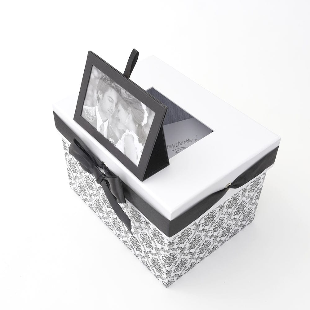Gartner Studios Black & White Keepsake Card Box