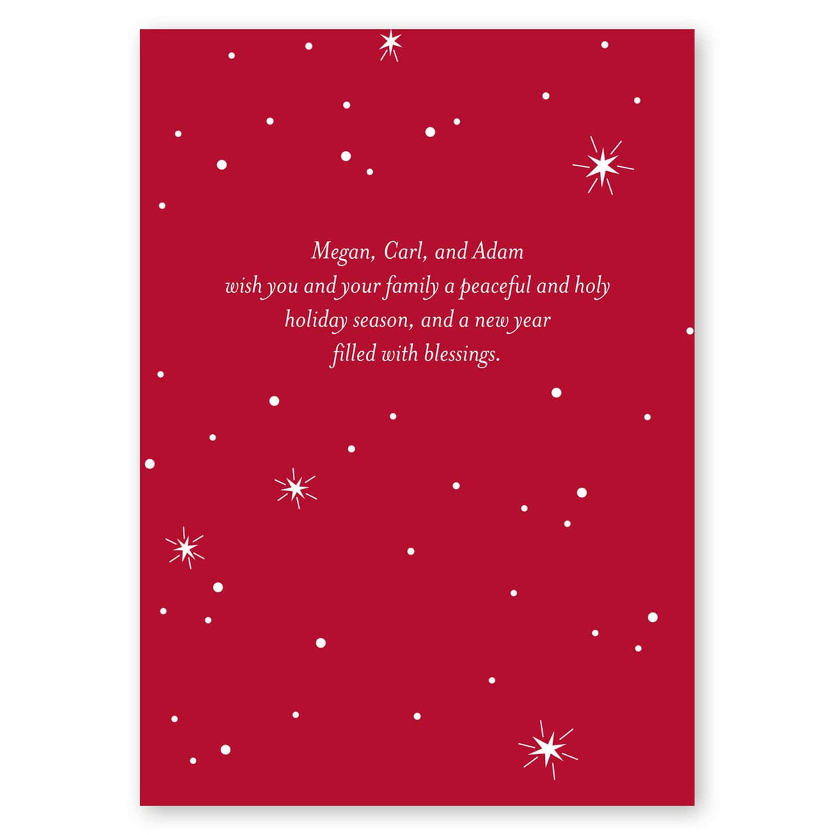 Blessed Season Holiday Card Gartner Studios Christmas Card