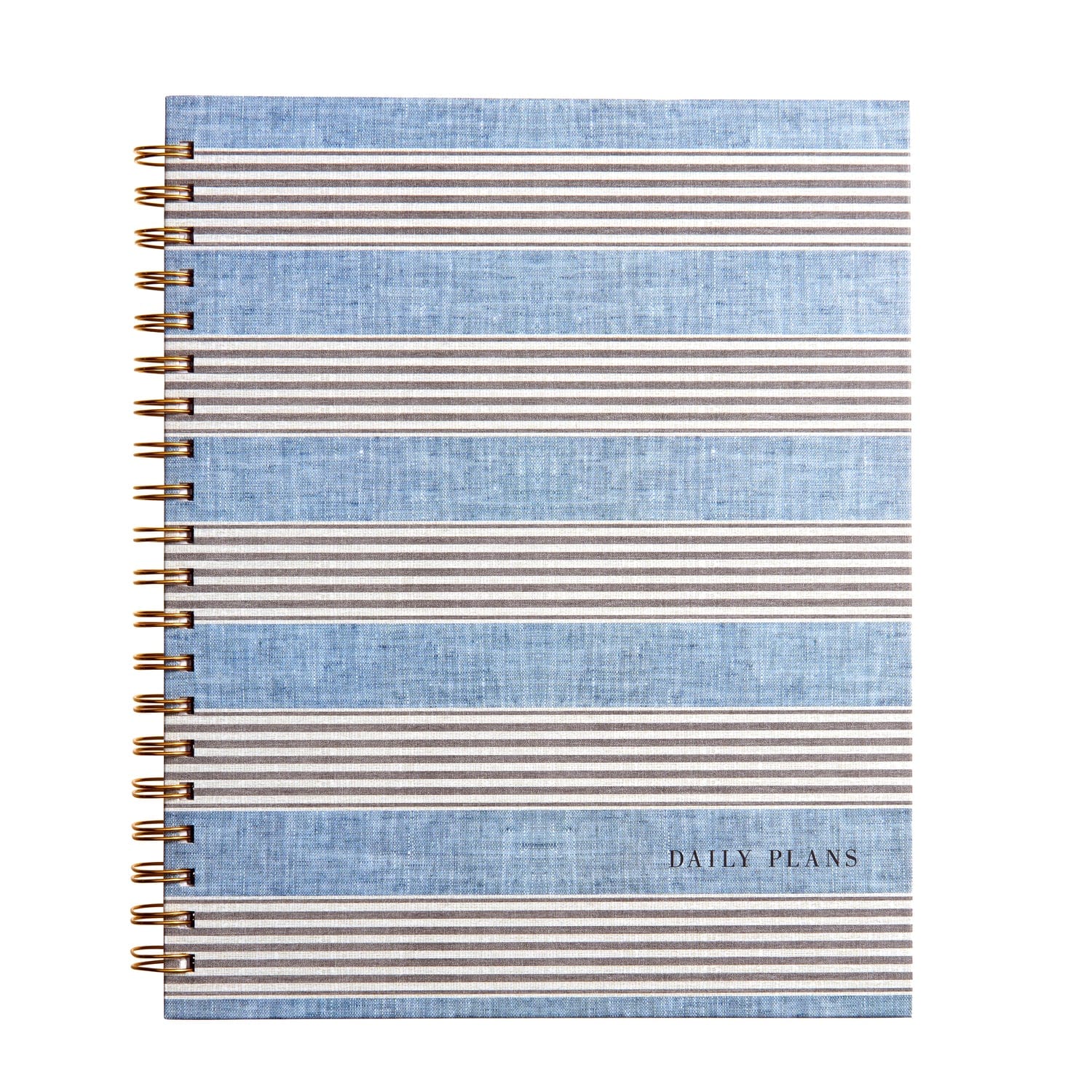 Blue And Gray Striped Notebook Gartner Studios Notebooks 49467