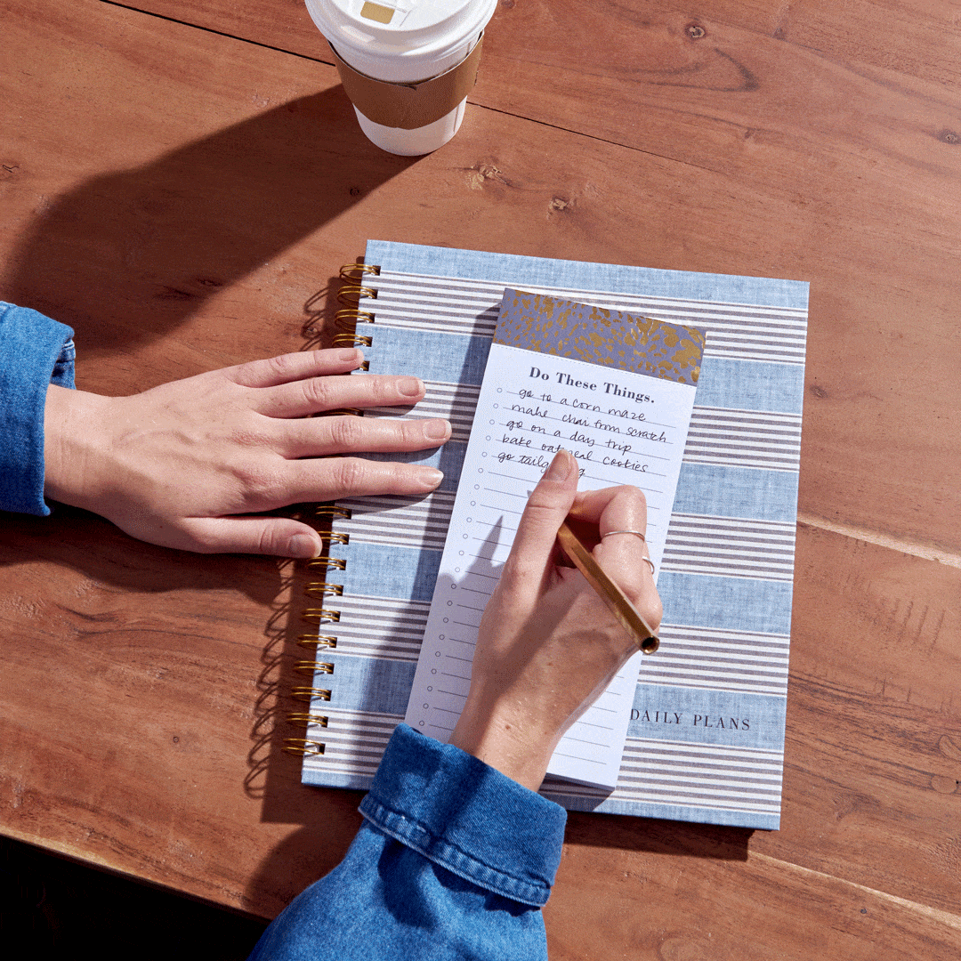 Blue Do These Things Magnetic Notepad Gartner Studios Notepads 60242