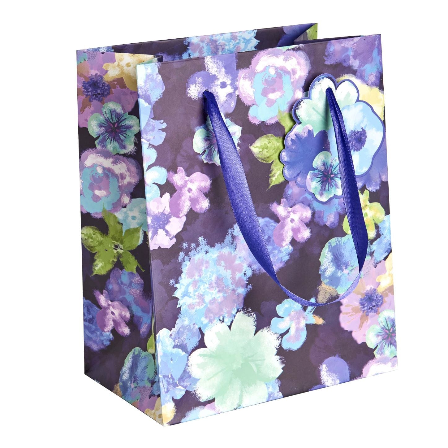 Blue Floral Medium Gift Bag Gartner Studios Gift Bag 59590