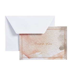 Blush Marble Thank You Cards  - 20 Count Gartner Studios Note Cards 94137
