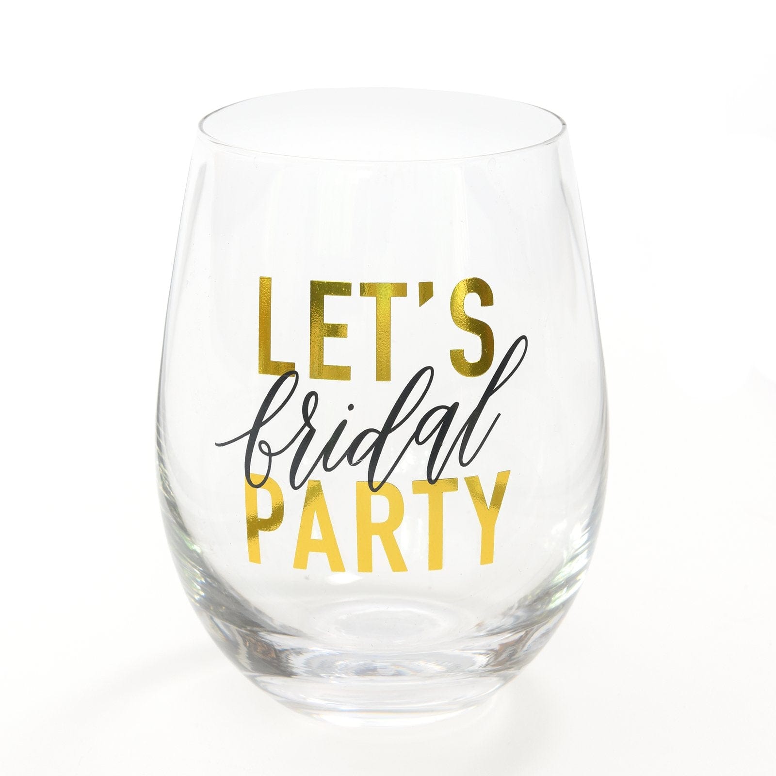 Bridal Party Stemless Wine Glass Gartner Studios Drinking Glass 42327