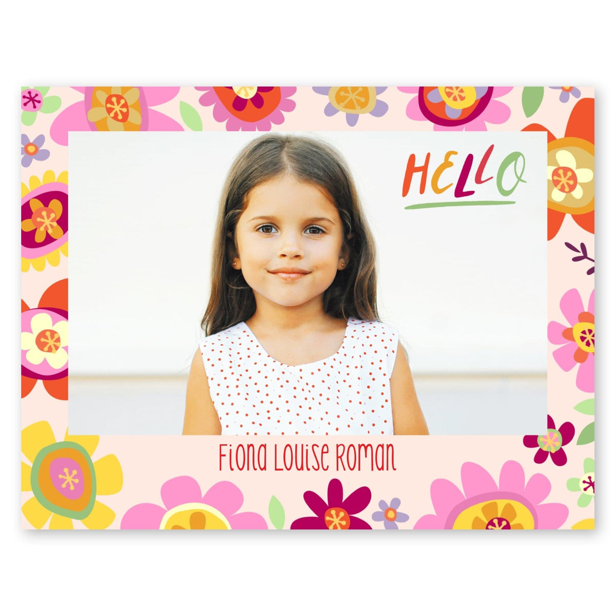 Bright Floral Custom Notecard Gartner Studios Note Cards