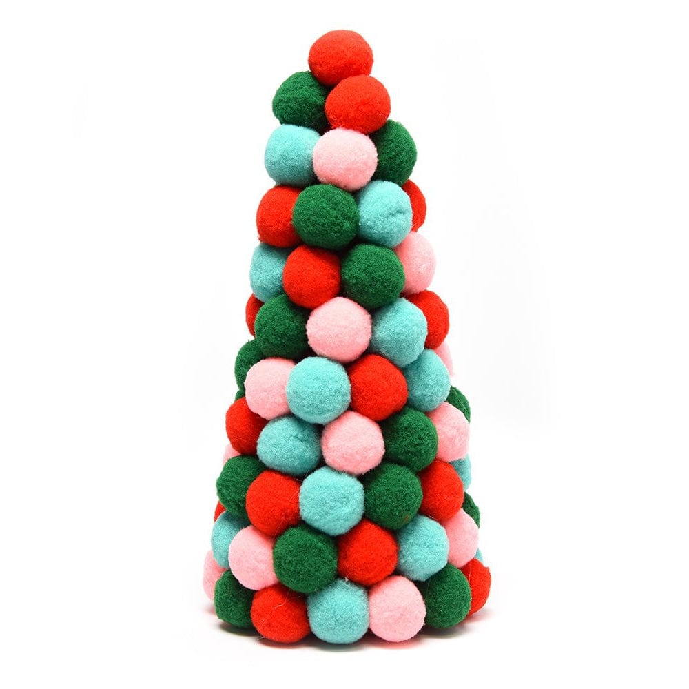 Bright Holiday Pom Tabletop Tree Gartner Studios Decorations 41579