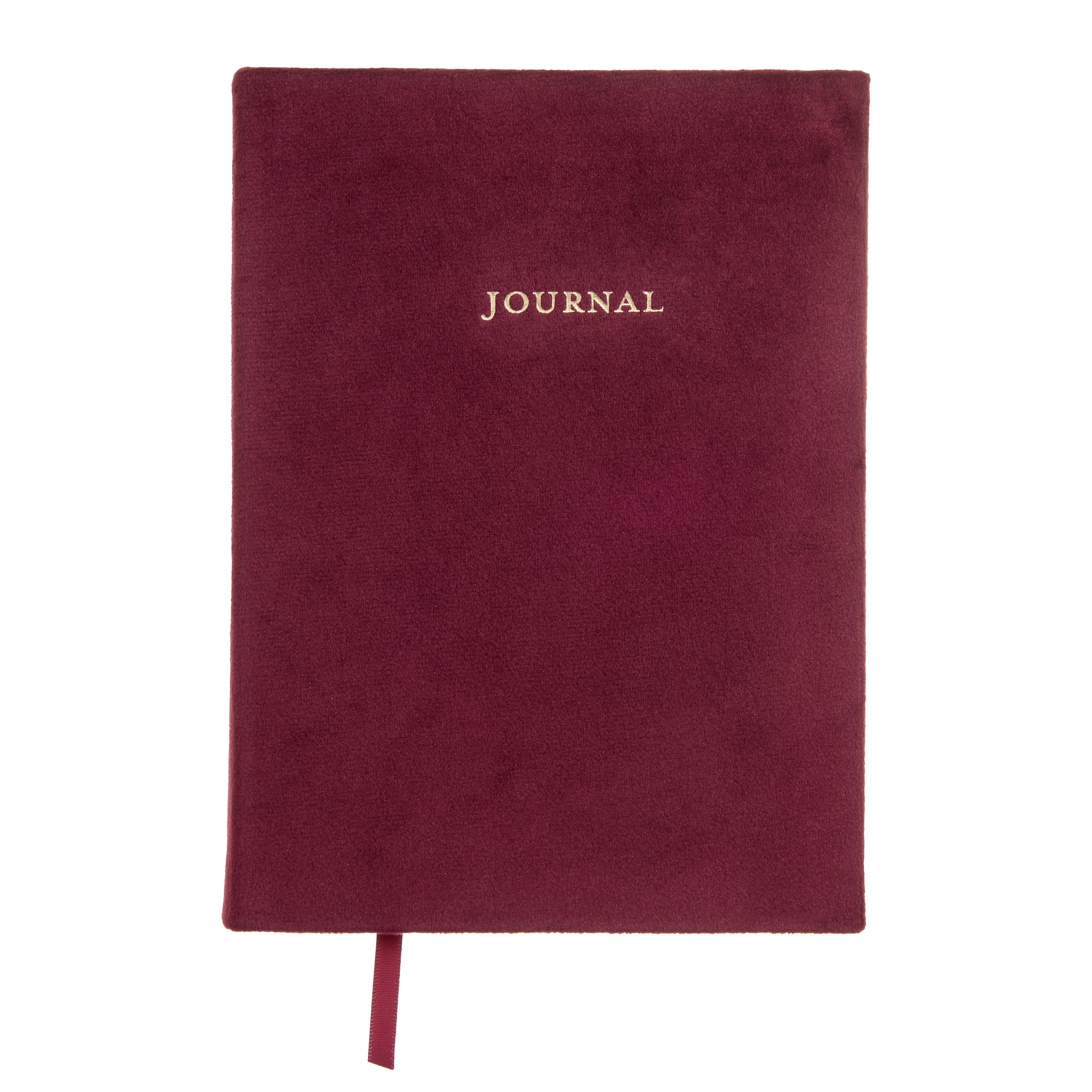 Burgundy Crushed Velvet Journal Gartner Studios Notebooks 88463