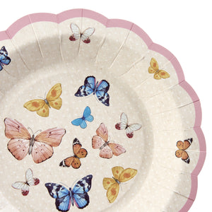 Butterflies Snack Plates - 16 Count Gartner Studios Plates + Dishes 95317