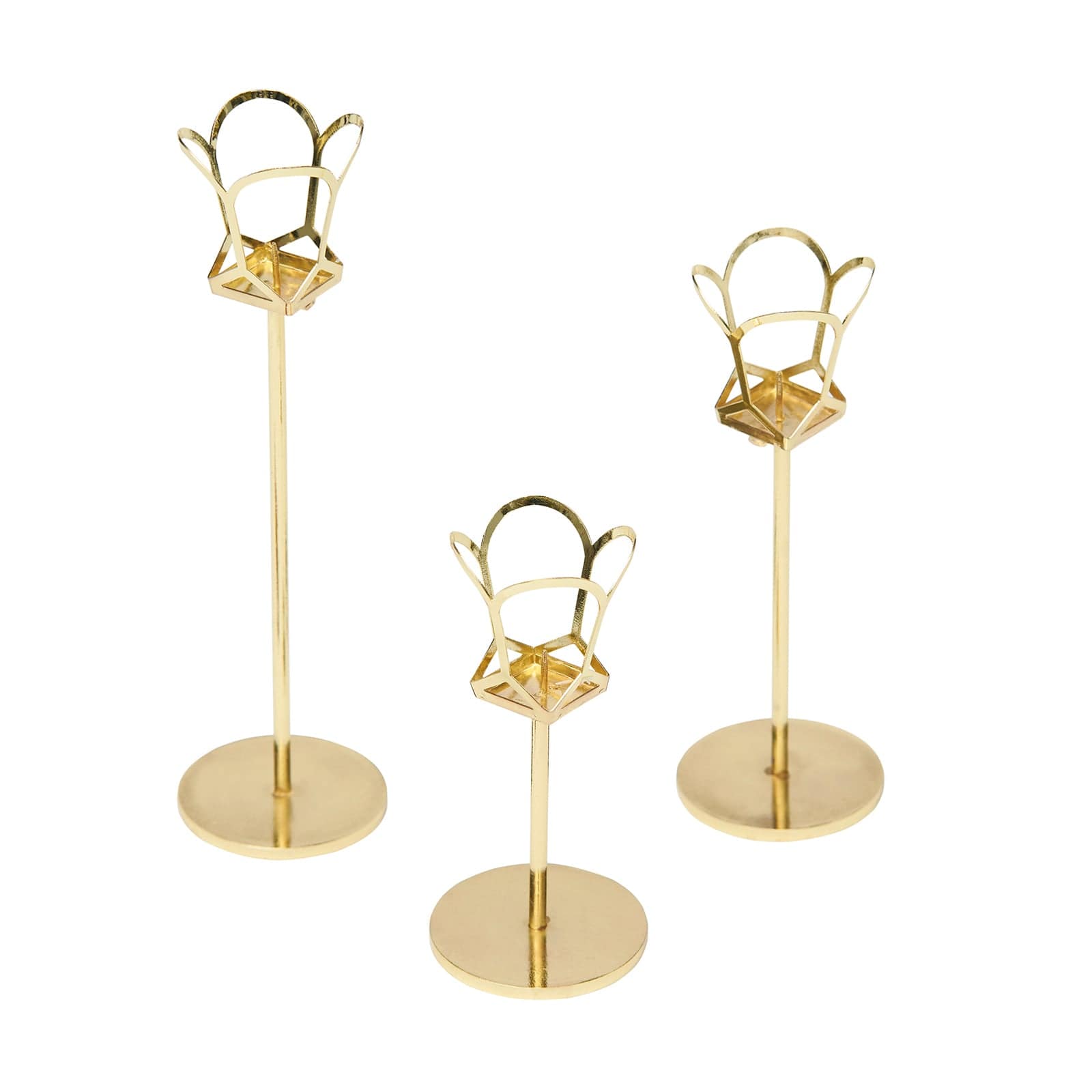 Candle Holder Taper Set - Gold Style Me Pretty Candle 34988