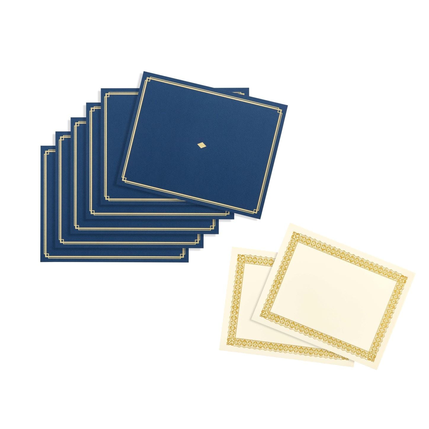 Certificates, Holders + Seals Bundle - Navy & Gold Gartner Studios Certificate Holder 97436
