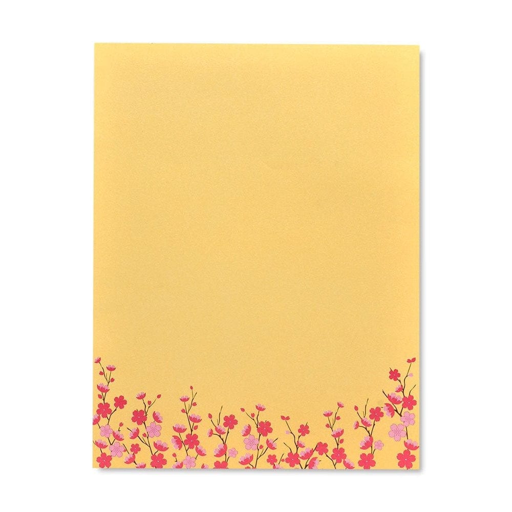 Cherry Blossom Stationery - 100 Count Gartner Studios Stationery Paper 47105