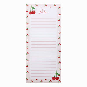 Cherry 'Notes' List Pad George Stanley Notebooks 95275