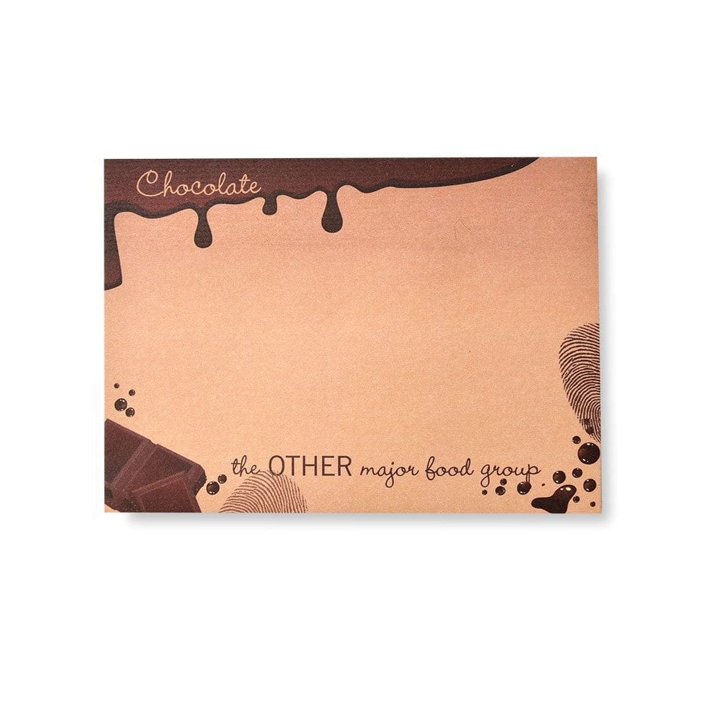 &#39;Chocolate- The Other Major Food Group&#39; Sticky Notes Gartner Studios Sticky Notes 89530