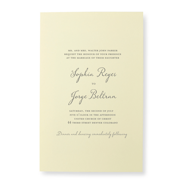 Classic Print At Home Wedding Invitation Kit Gartner Studios