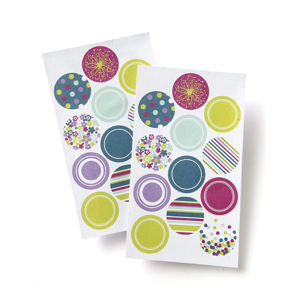 Colorful Patterned Envelope Sticker Seals