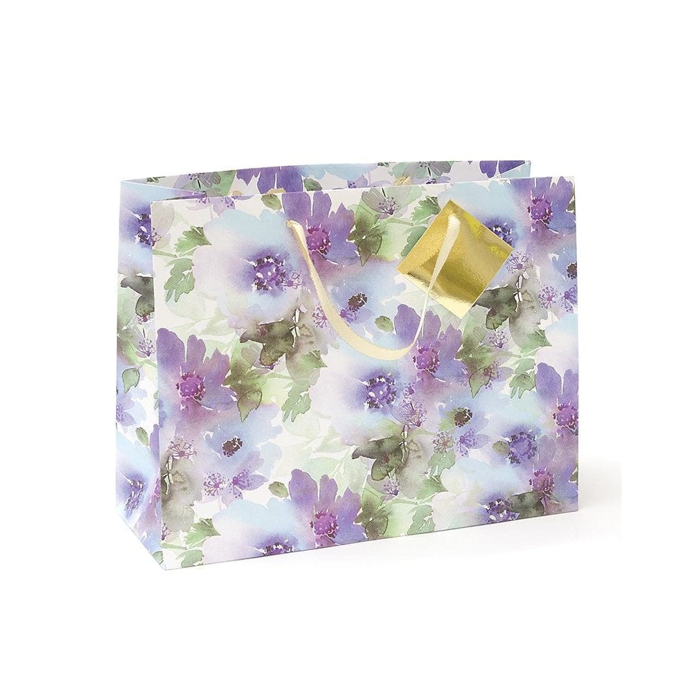 Cool Tones Floral Medium Gift Bag Gartner Studios Gift Bags 33067