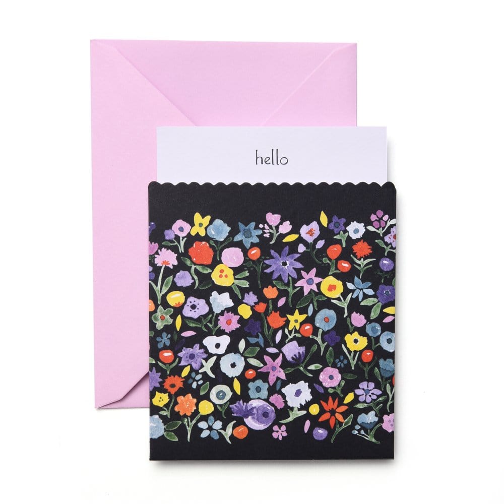 Floral Mini Cards Gift Wrap Cards Small Note Cards Floral 