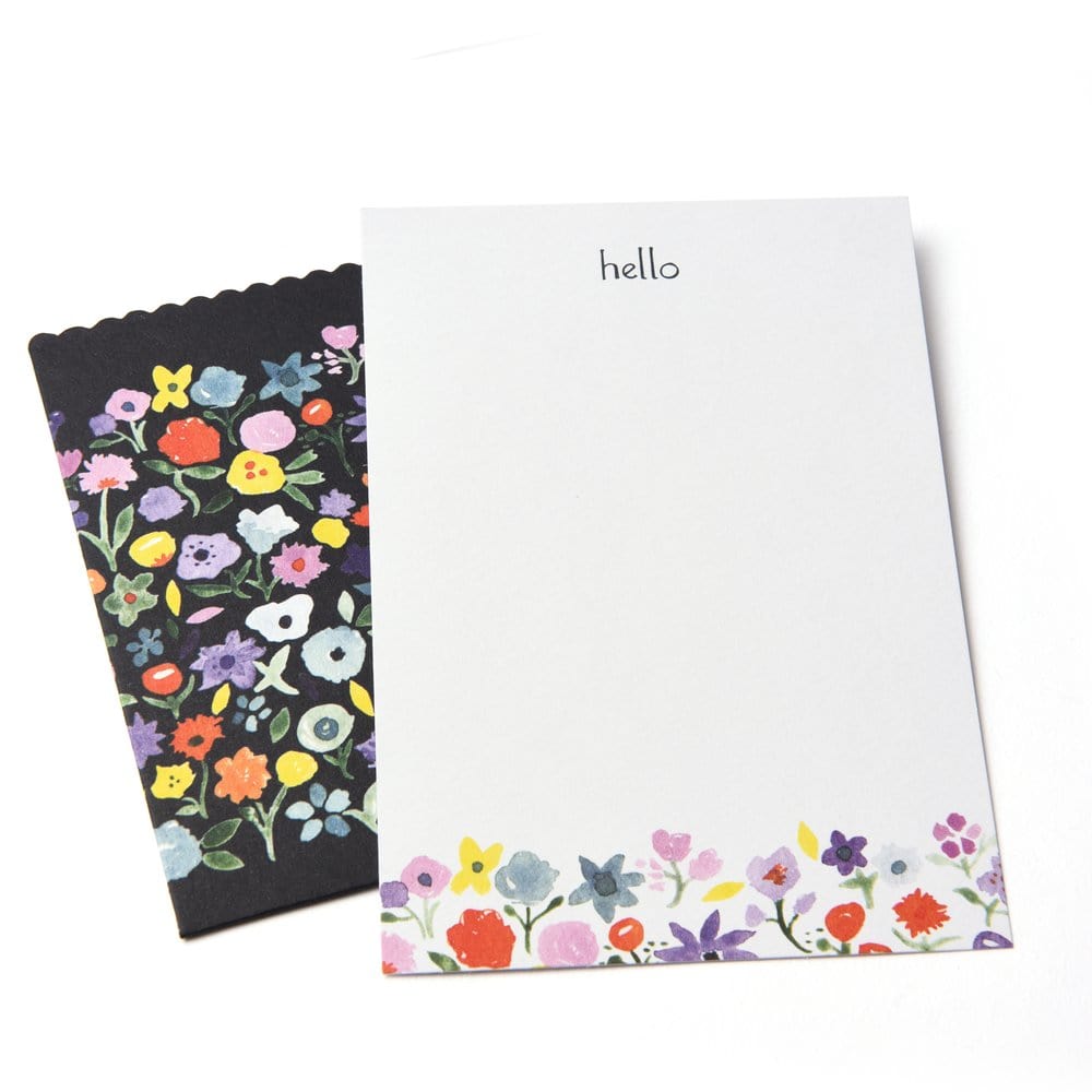 Dainty Floral Pocket Note Cards Gartner Studios Note Cards 37885