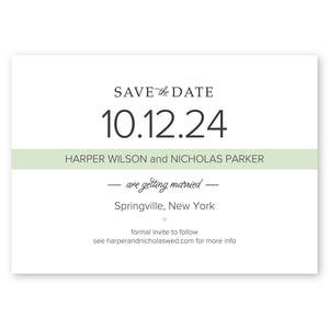 Dated Simply Save The Date Sage Gartner Studios Save The Dates 96040