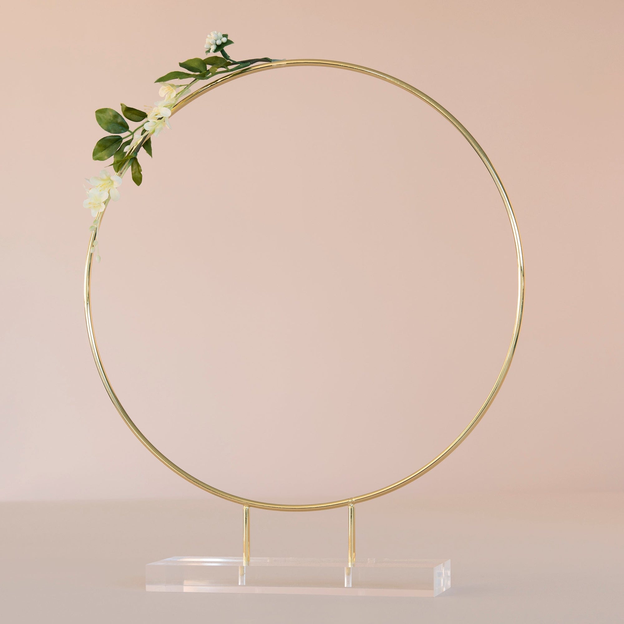Decor Hoop Centerpiece with Acrylic Stand Style Me Pretty Centerpiece 55828