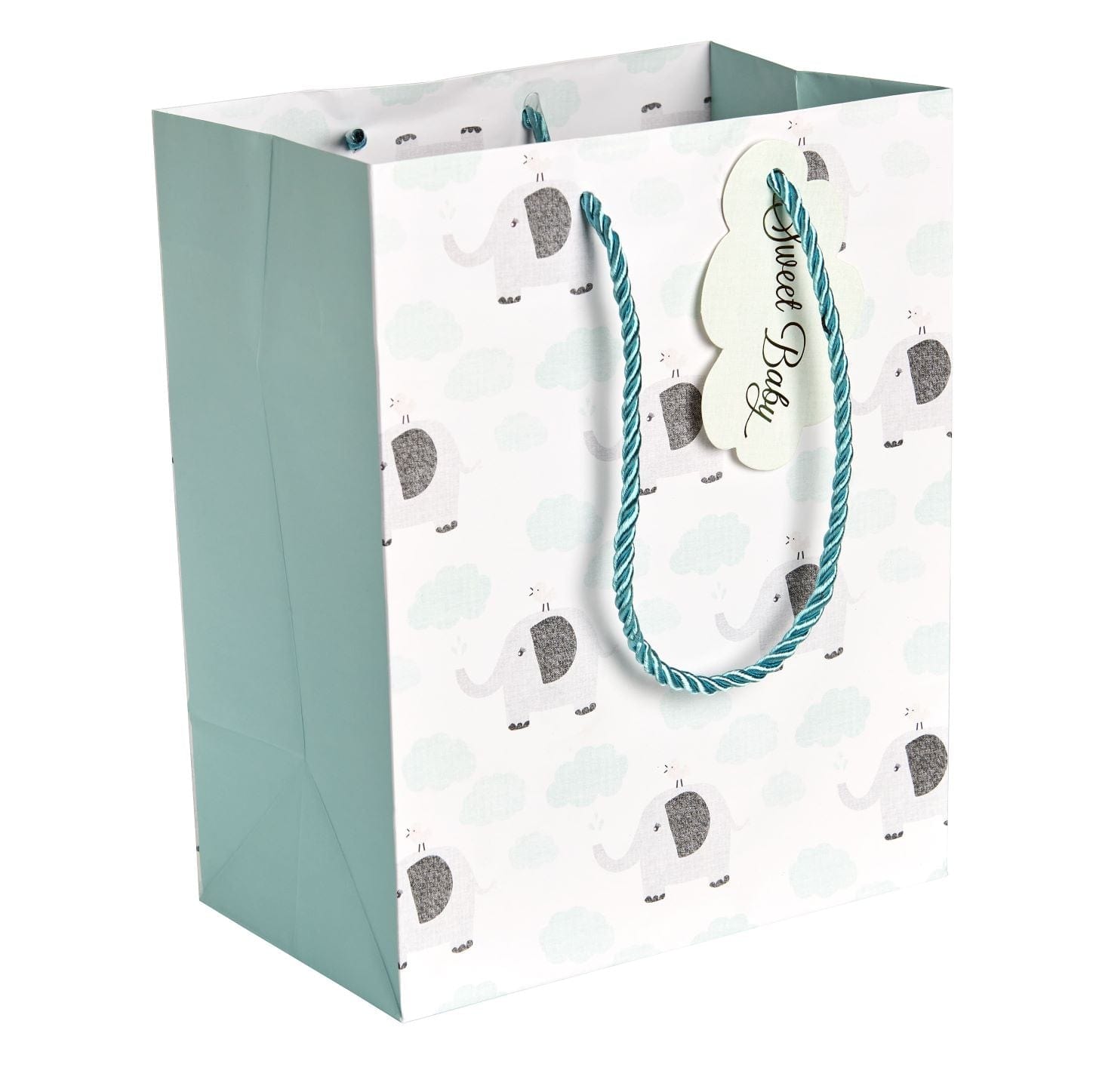 The Gift Wrap Company Orchid - Medium 2-Tone Kraft Gift Bag