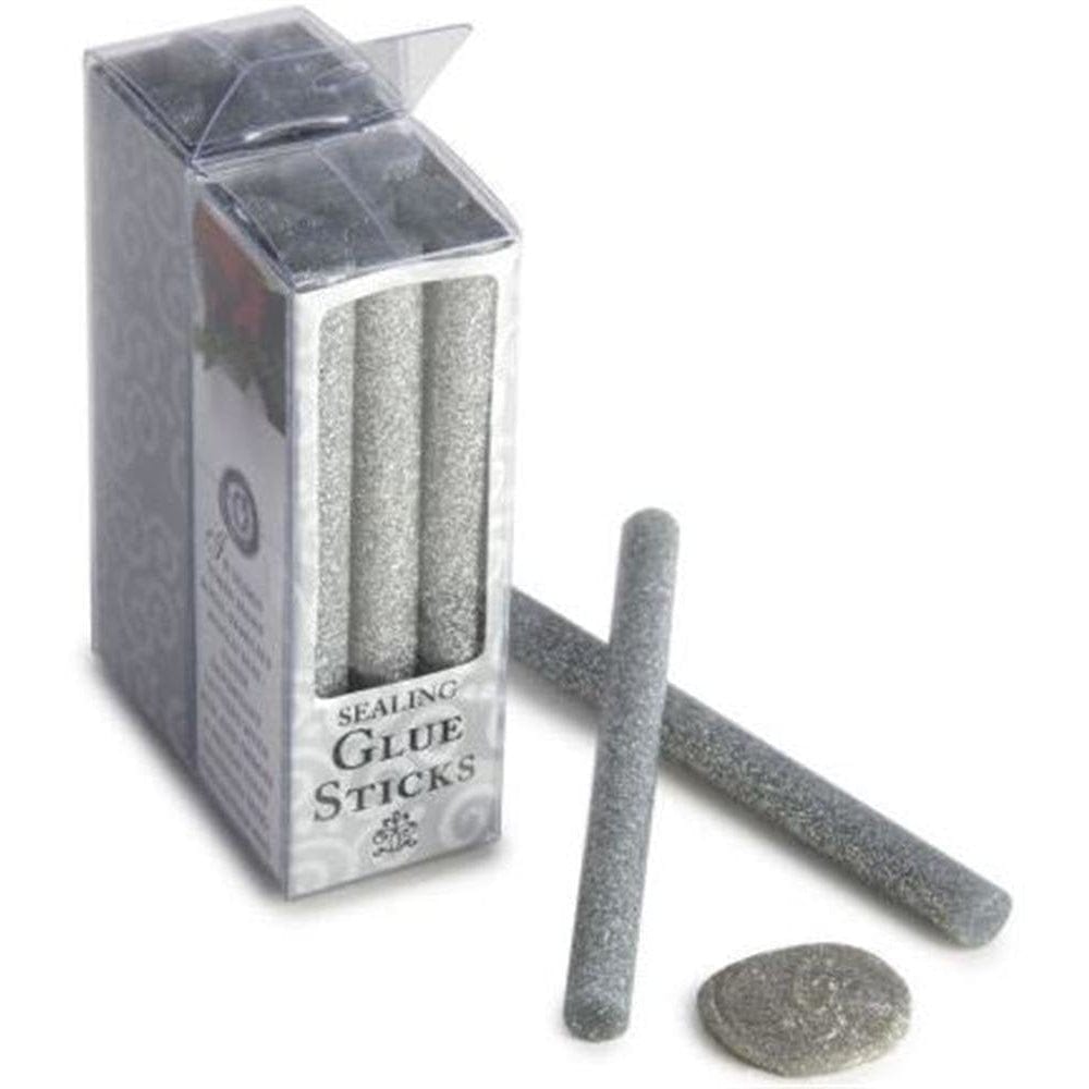 Envelope Sealing Glitter Glue Sticks Silver Gartner Studios Seals 81151