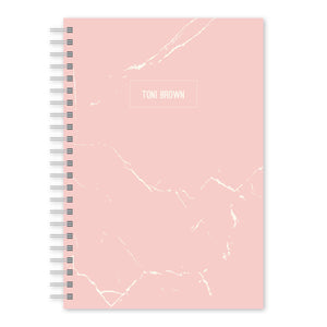 Faux Marble Custom Notebook Blush Gartner Studios Notebooks 97521