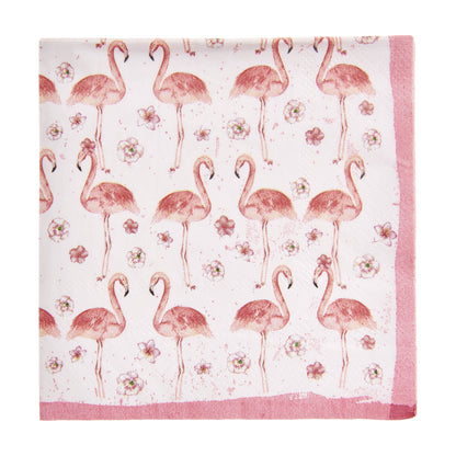Flamingo Cocktail Napkins - 40 Count Gartner Studios Napkins 94872