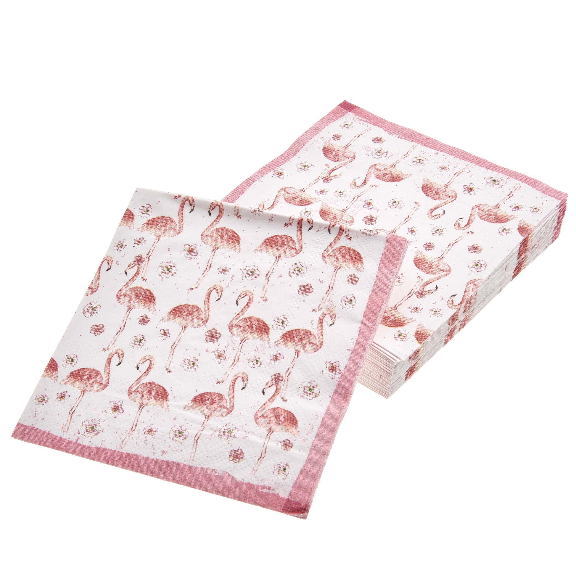 Flamingo Cocktail Napkins - 40 Count Gartner Studios Napkins 94872