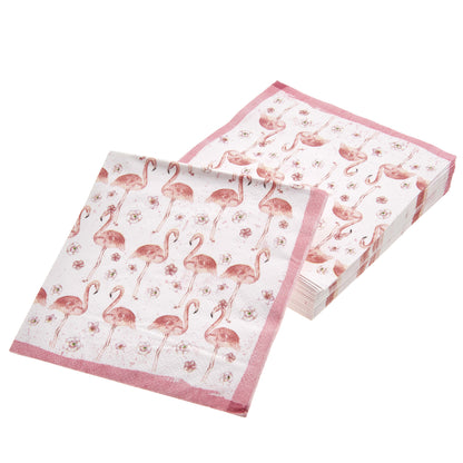 Flamingo Cocktail Napkins - 40 Count Gartner Studios Napkins 94872