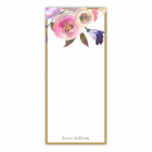 Floral Bouquet Custom Listpad Kraft Gartner Studios Listpad 97535