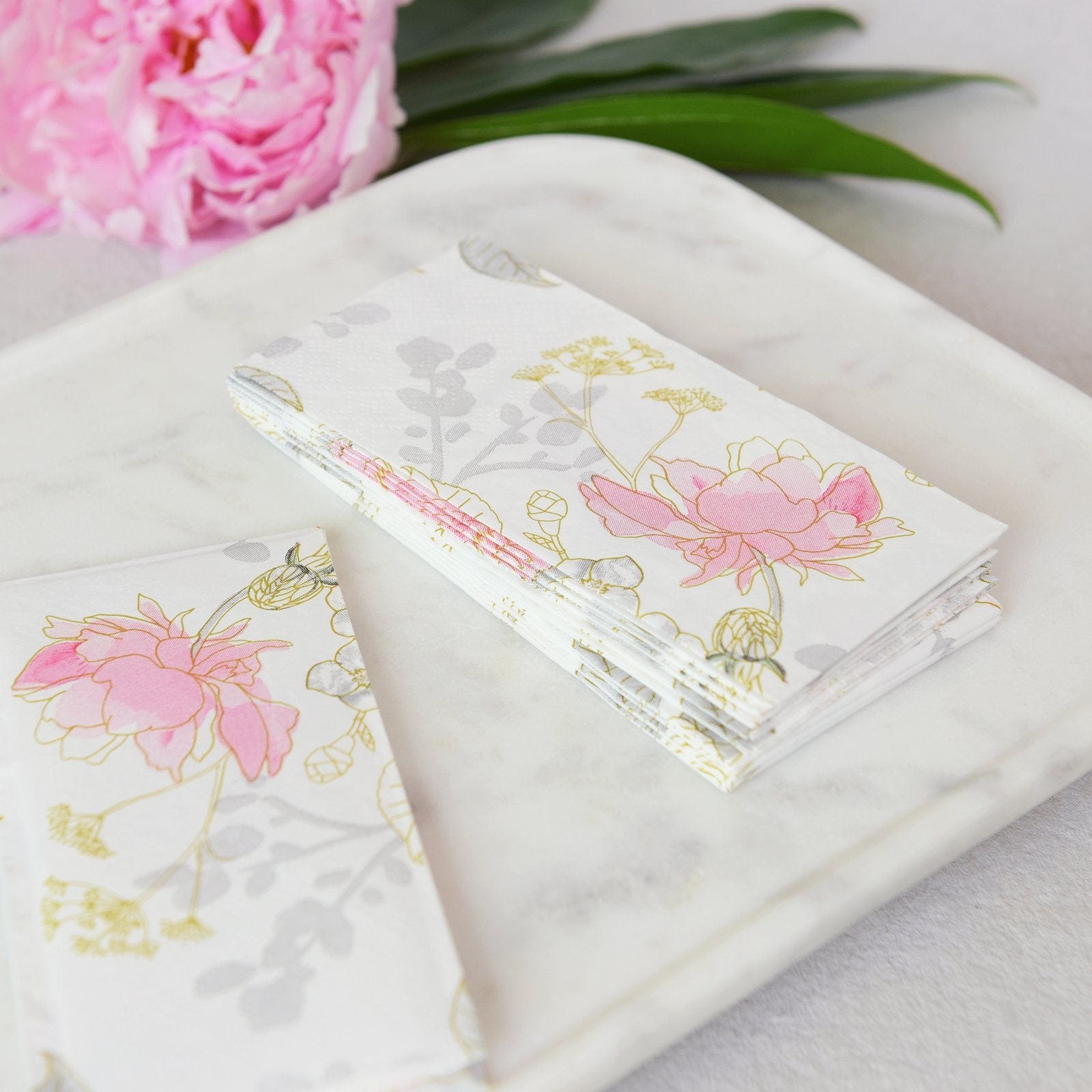 Floral Mini Tissues - 10 Count Gartner Studios Facial Tissue/Kleenex 38163