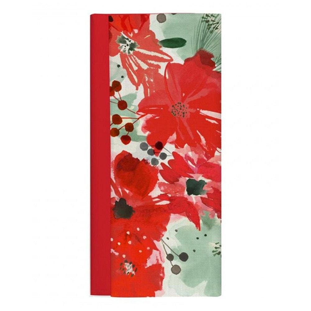 Floral & Red Tissue Paper Pack