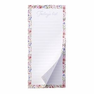 Floral Today's List Magnetic Notepad Gartner Studios Notepads 94533